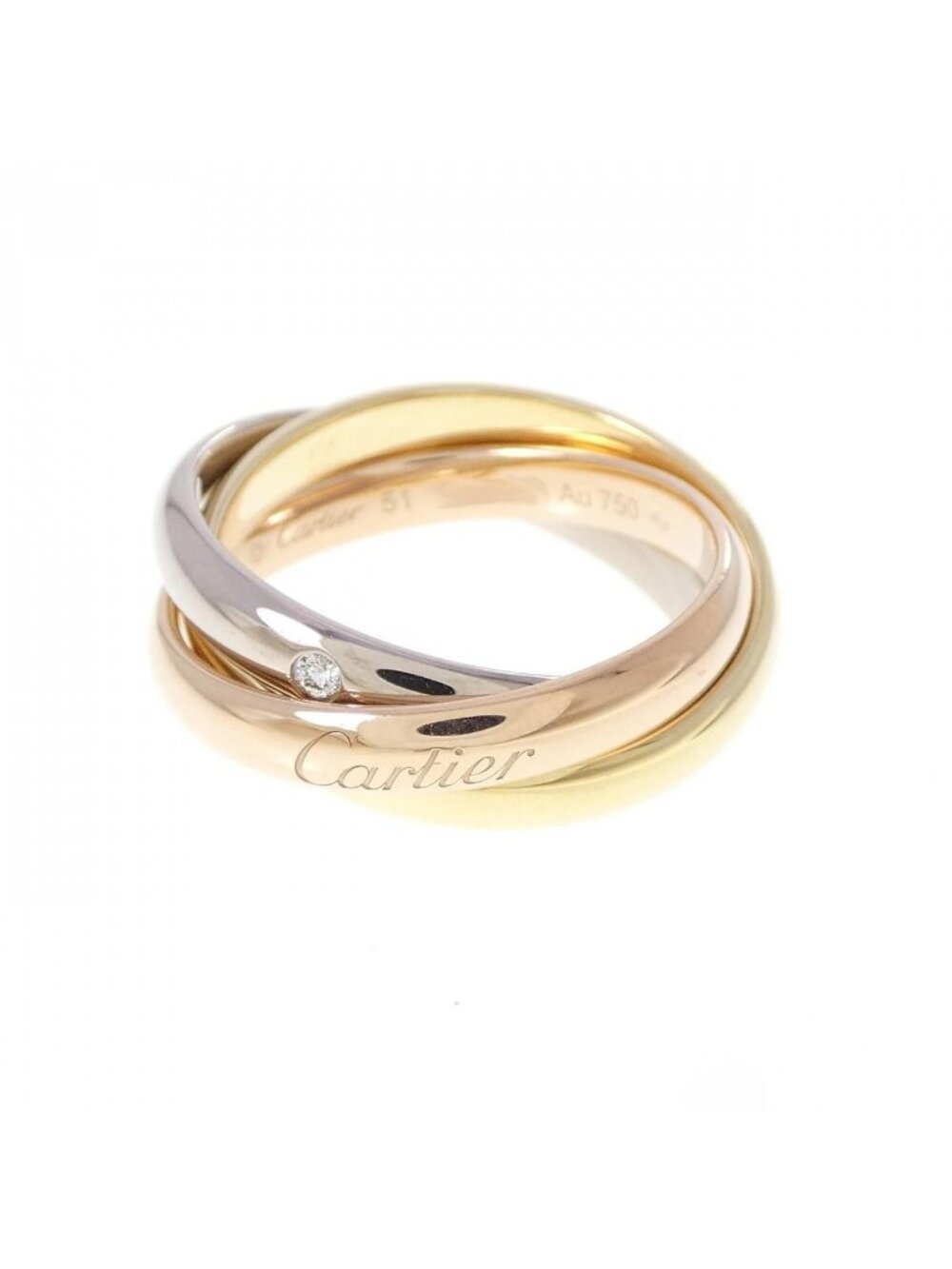 Cartier Trinity Ring Gold